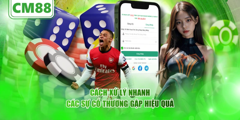 Cách xử lý nhanh các sự cố thường gặp hiệu quả