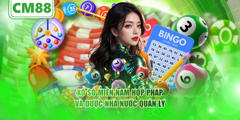 Xổ số miền Nam hợp pháp và được nhà nước quản lý